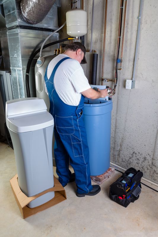 Installation of Water Softener Components